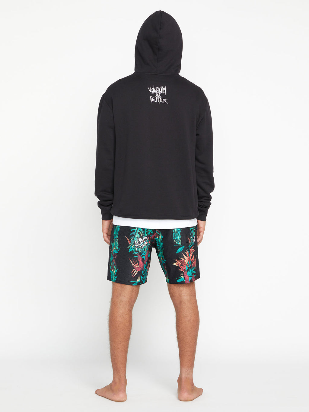 Sweat à capuche noir Volcom V Entertainment Pepper
