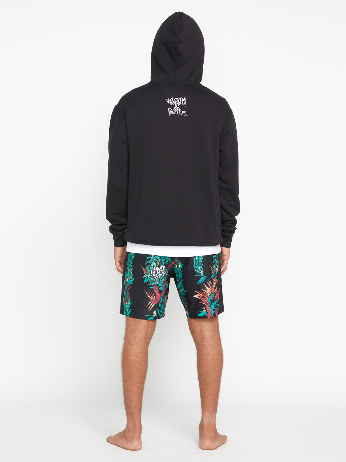 Sweat à capuche noir Volcom V Entertainment Pepper