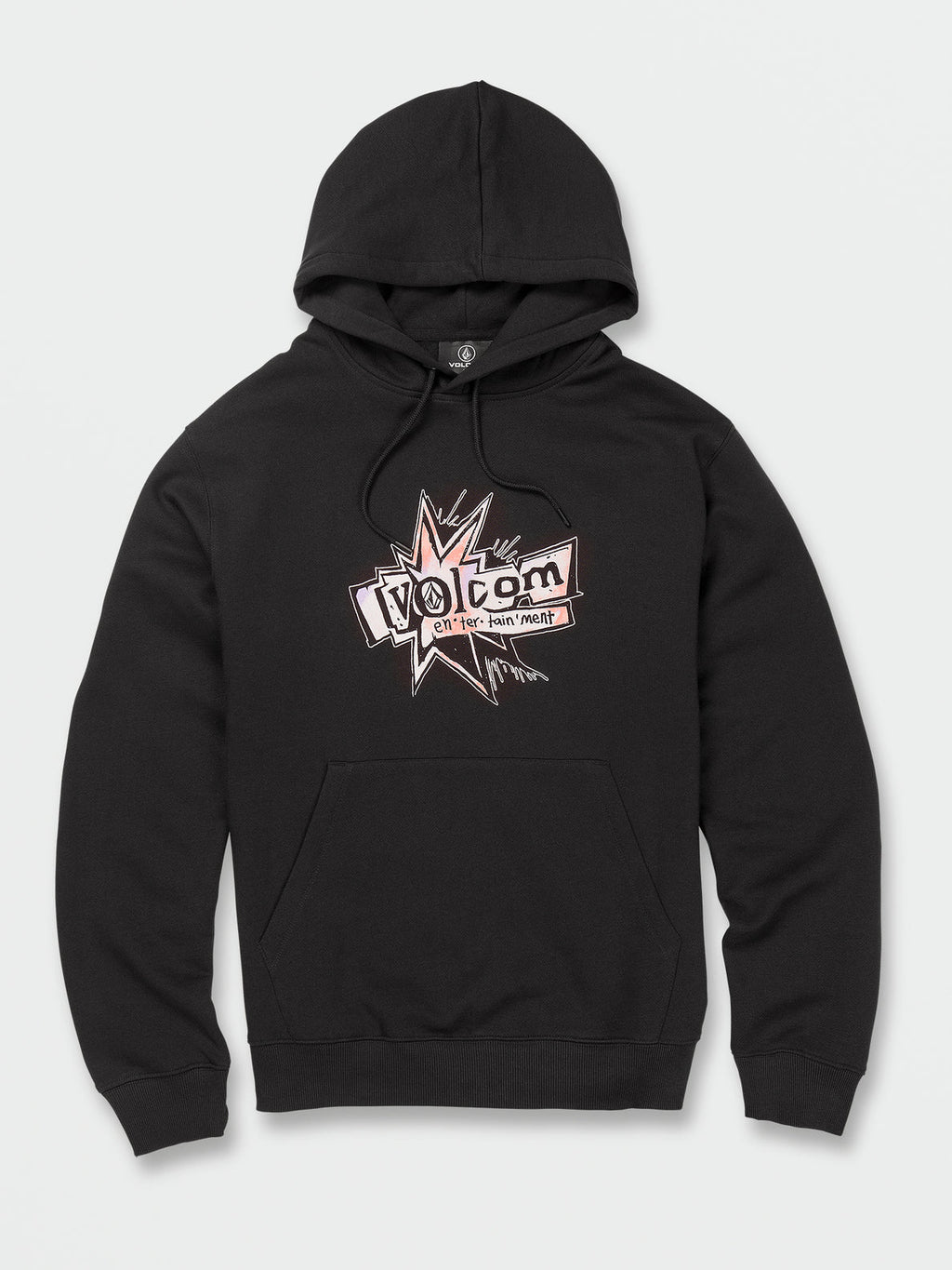 Sweat à capuche noir Volcom V Entertainment Pepper