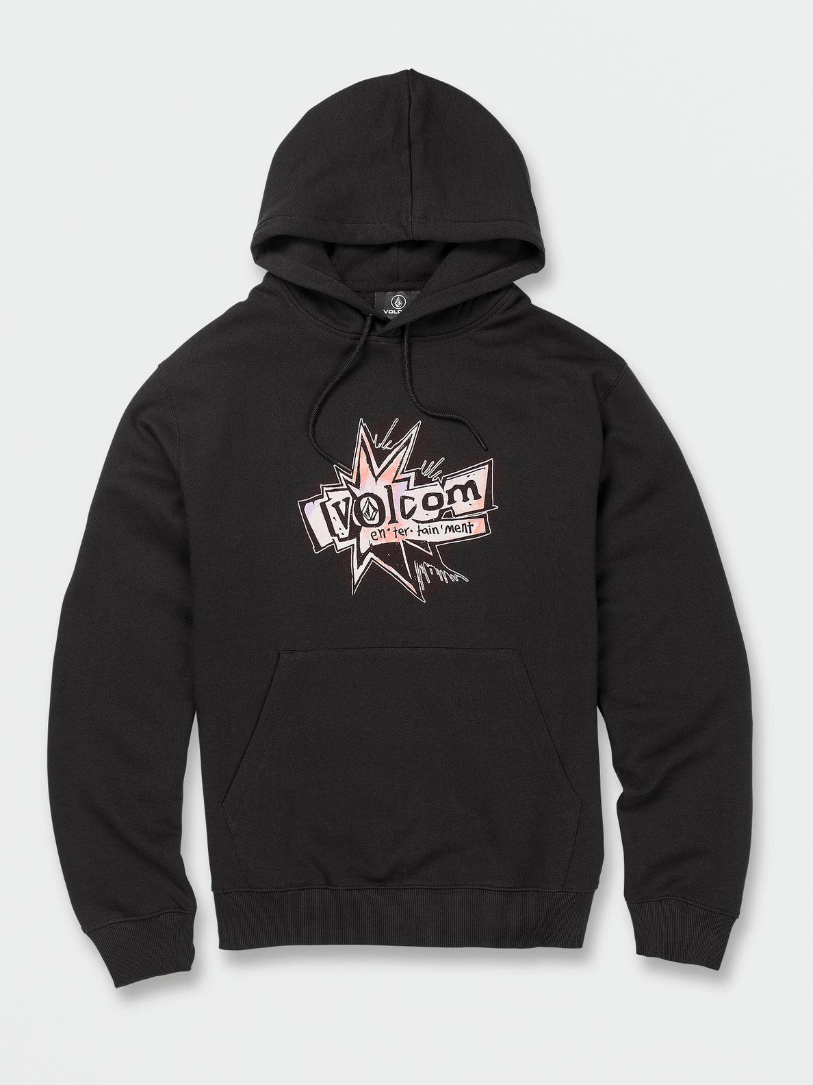 Sweat à capuche noir Volcom V Entertainment Pepper