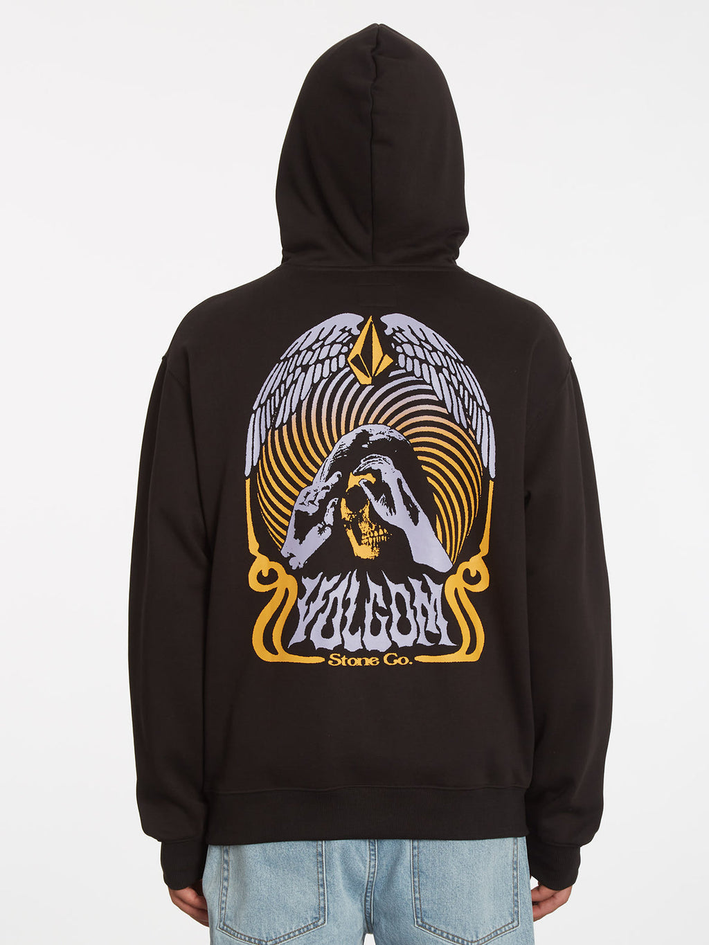 Sudadera con capucha Volcom Watanite - Black
