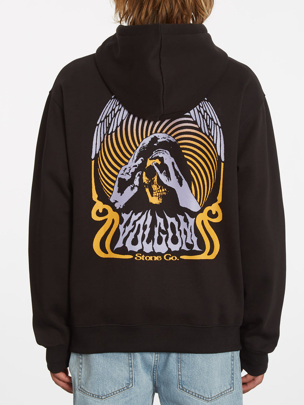 Sudadera con capucha Volcom Watanite - Black