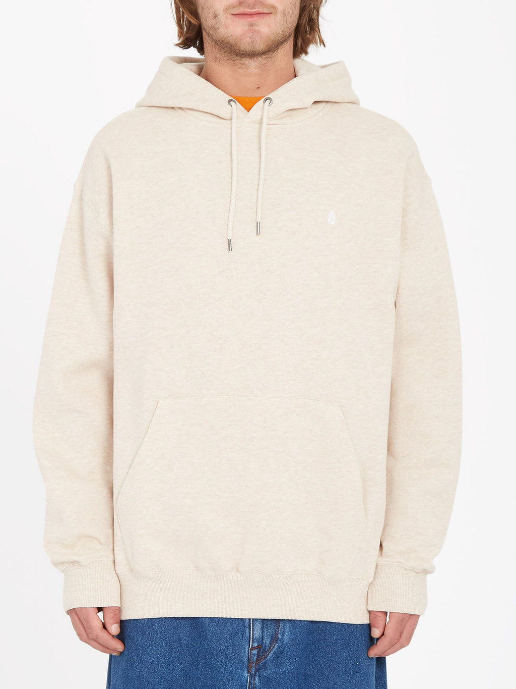 Volcom Single Stone Whitecap Gray Hoodie