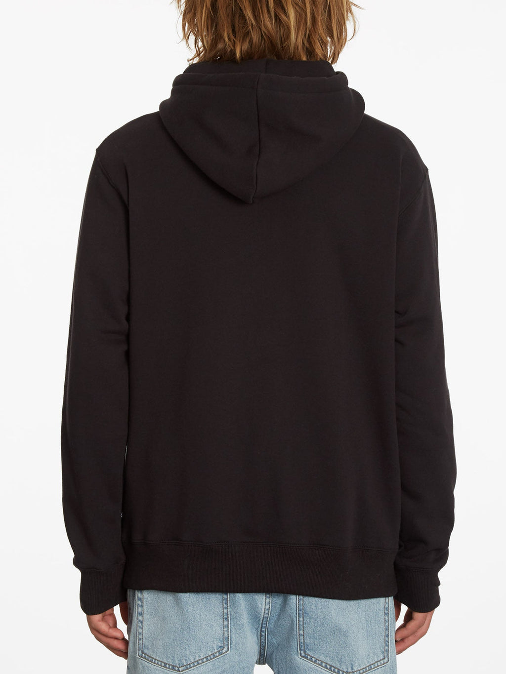 Felpa con cappuccio Volcom Stone nera