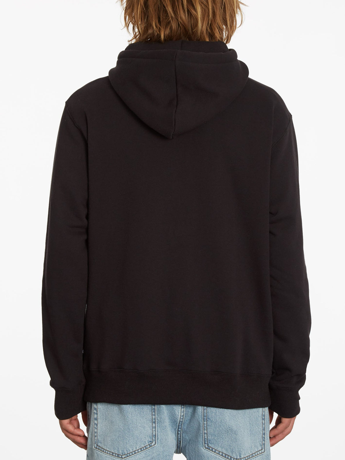 Felpa con cappuccio Volcom Stone nera