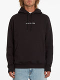 Felpa con cappuccio Volcom Stone nera
