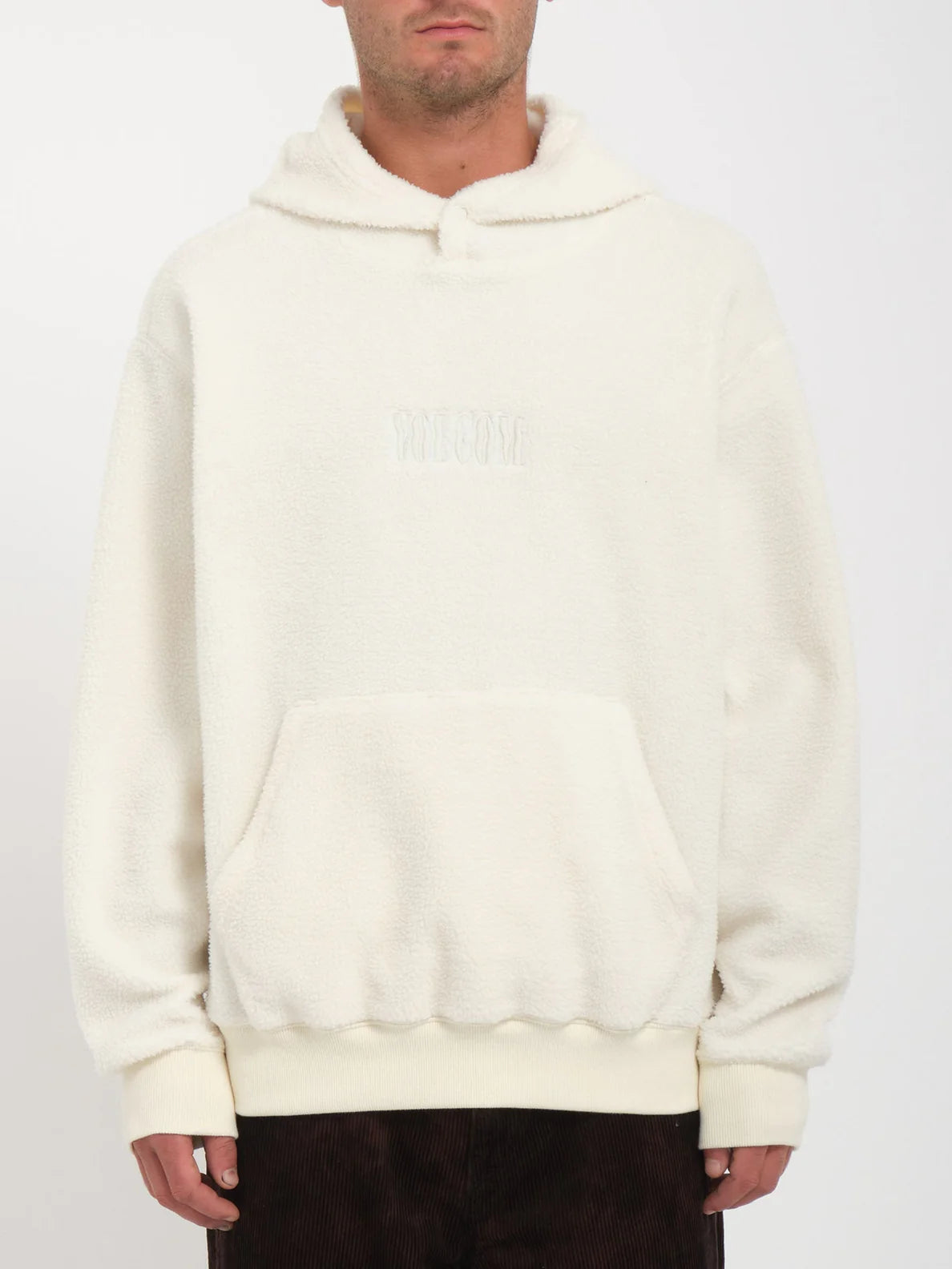 Sweat à capuche Volcom ISO91 - Dirty White