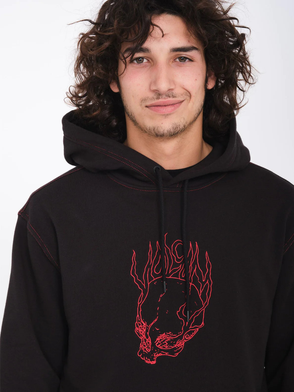 Volcom Burnher Hoodie - Black