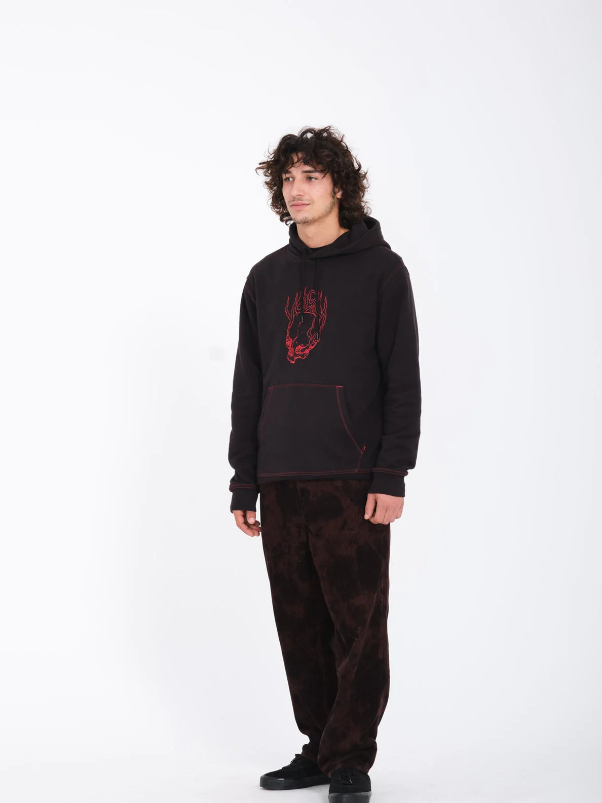 Volcom Burnher Hoodie - Black