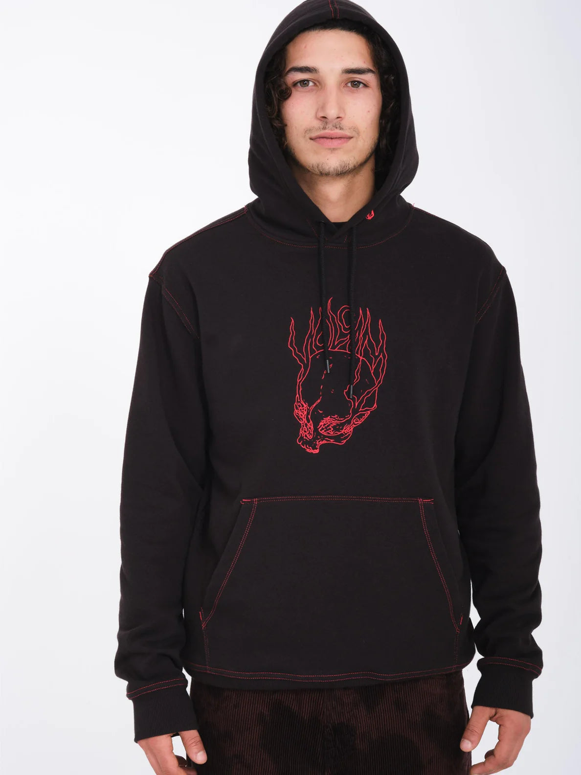 Volcom Burnher Hoodie - Black