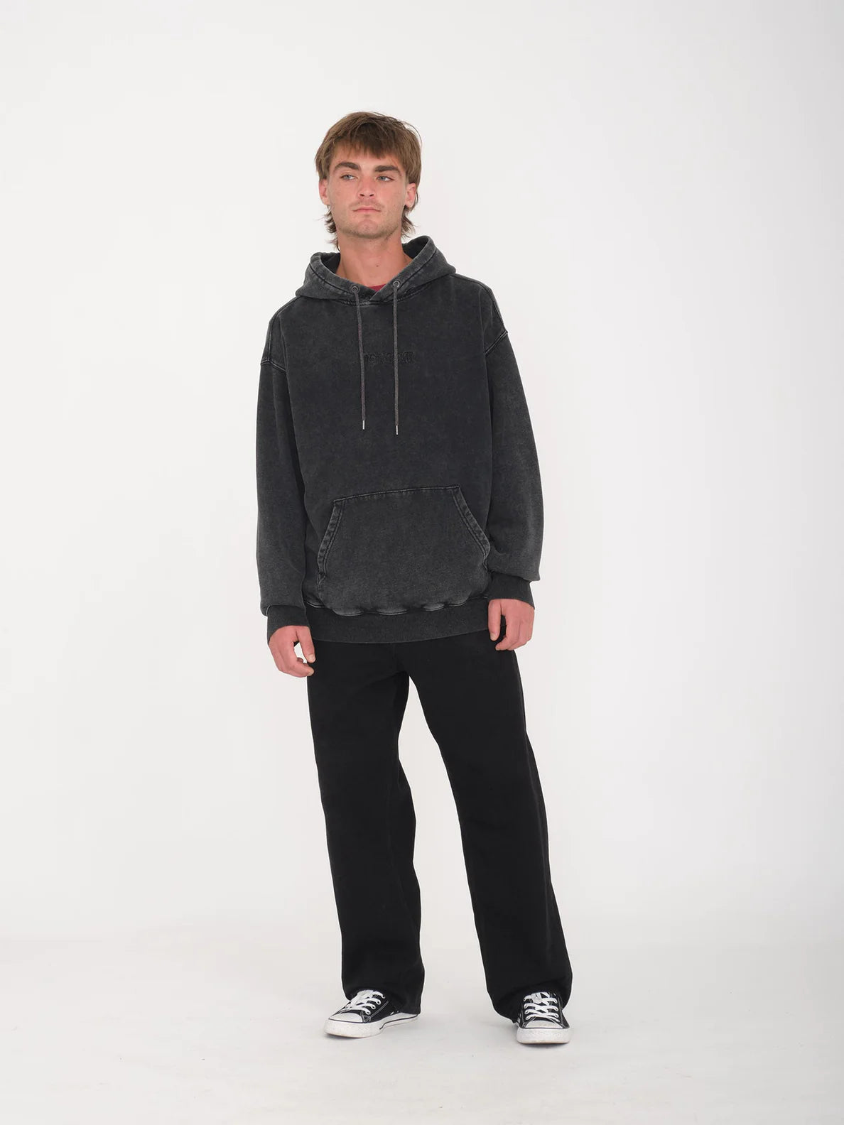 Volcom Sweat à capuche Acid Wall - Noir