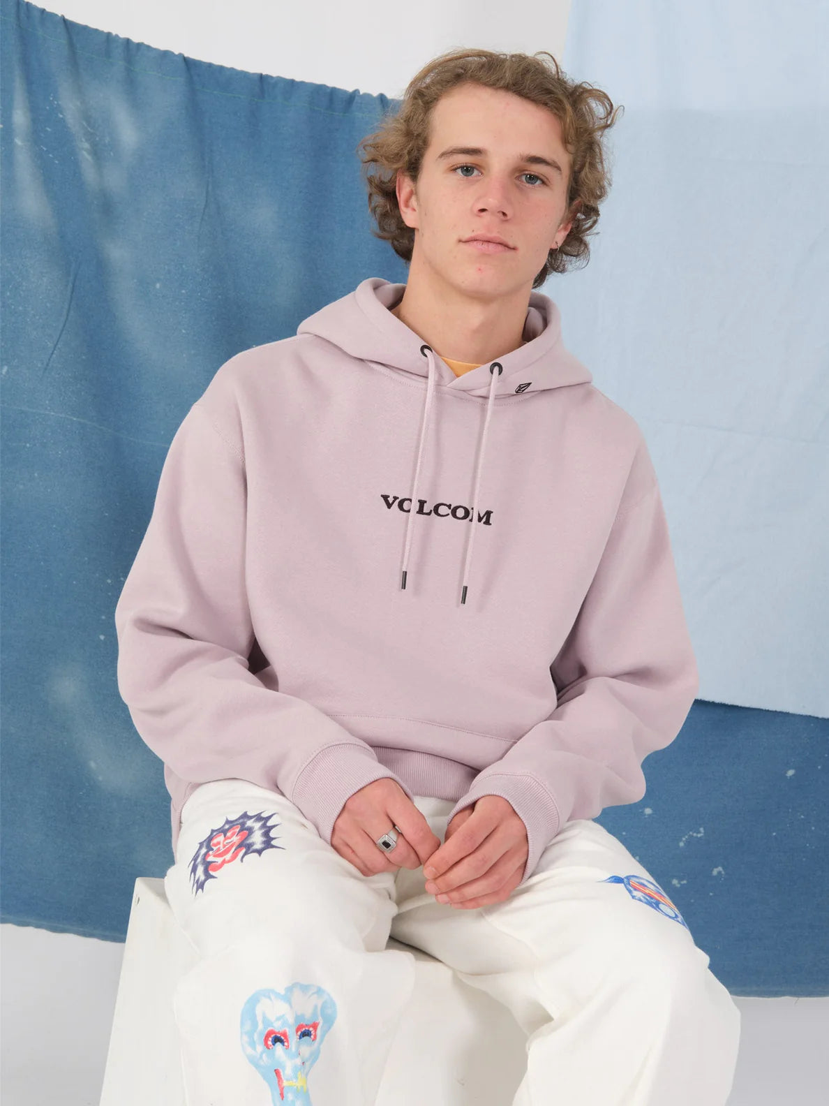 Volcom Stone Po Sweatshirt - Iris Purple | All sweatshirts | Collection_Zalando | Hoodies | Volcom Shop | surfdevils.com