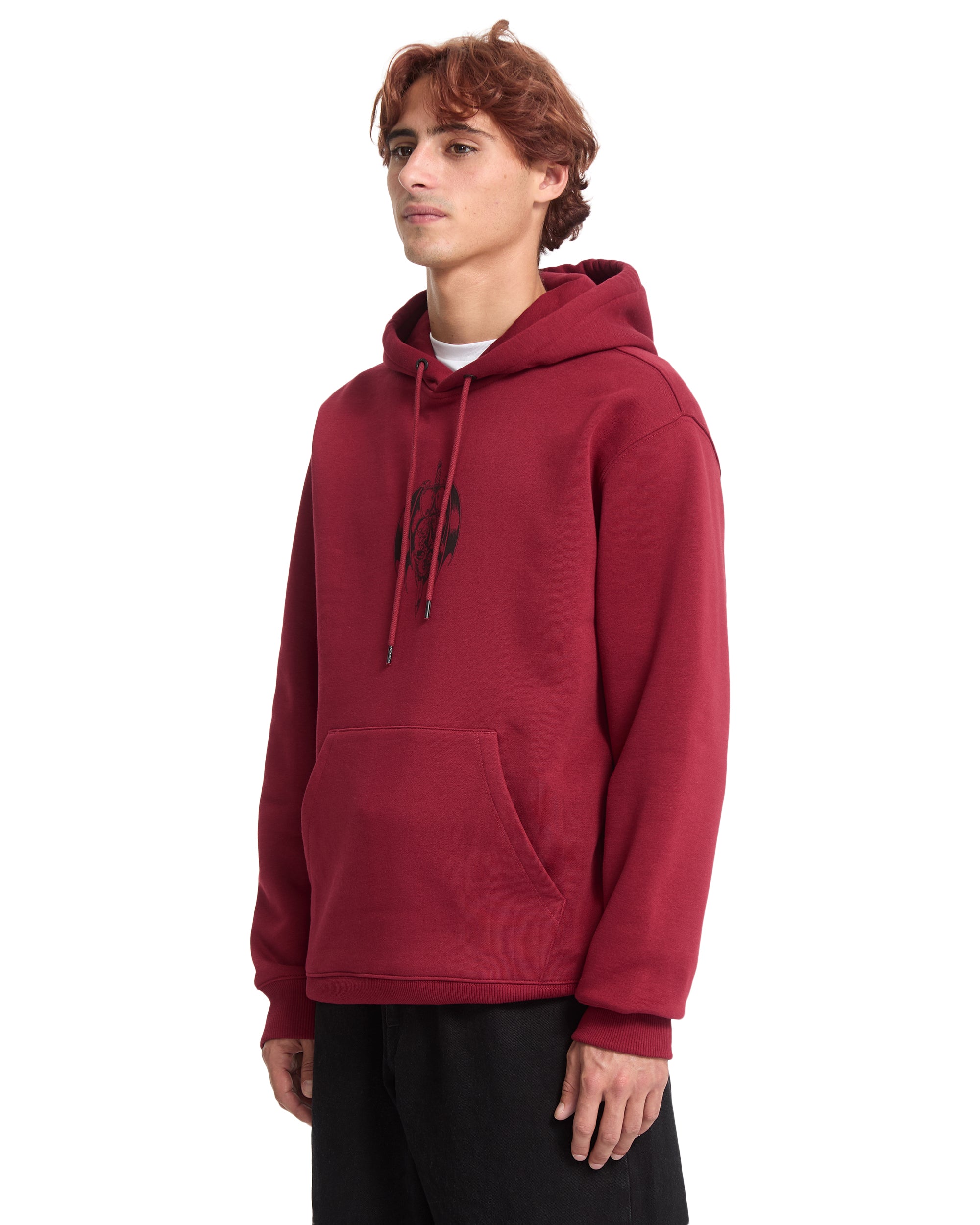 Volcom Noder sudadera con capucha hombre detail 3 | PEPPER RED