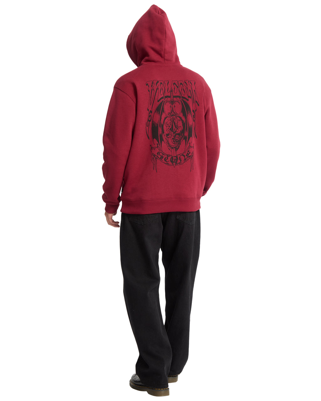 Volcom Noder sudadera con capucha hombre detail 5 | PEPPER RED