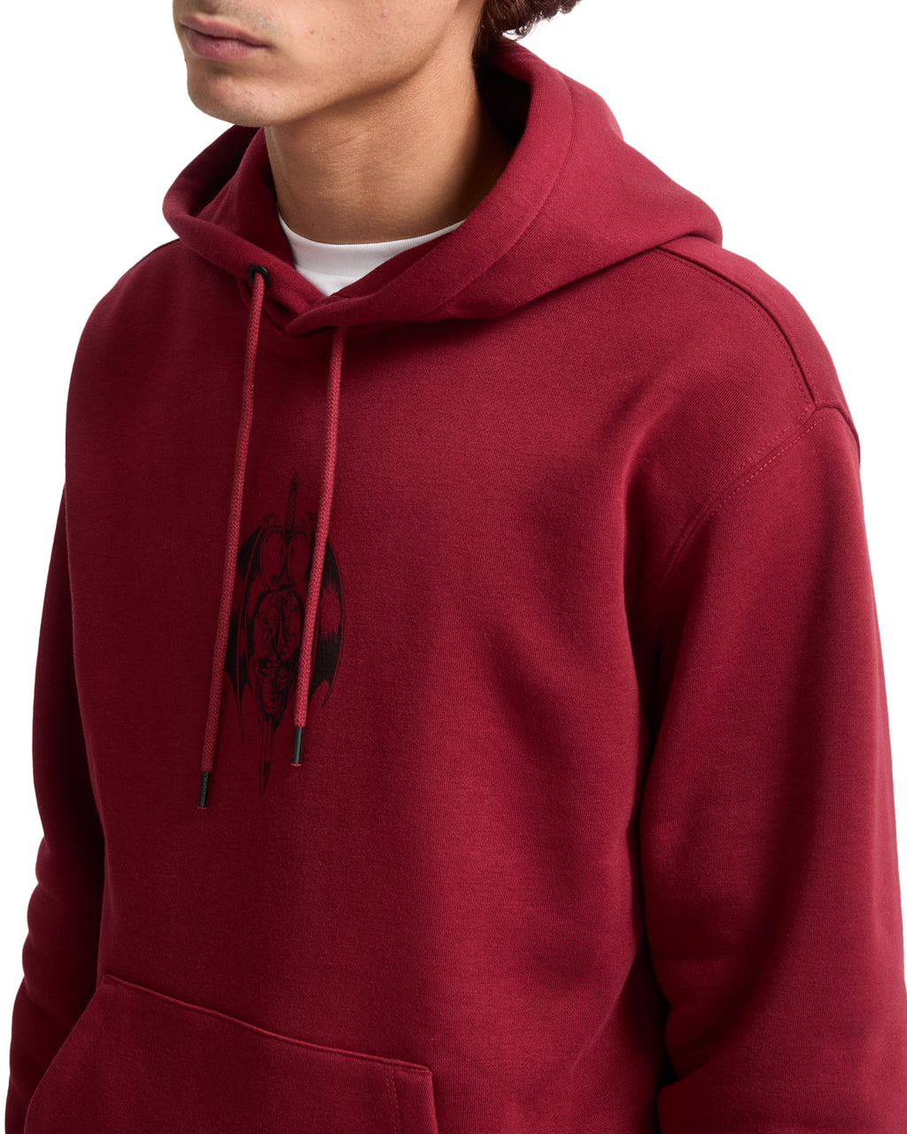 Volcom Noder sudadera con capucha hombre detail 8 | PEPPER RED
