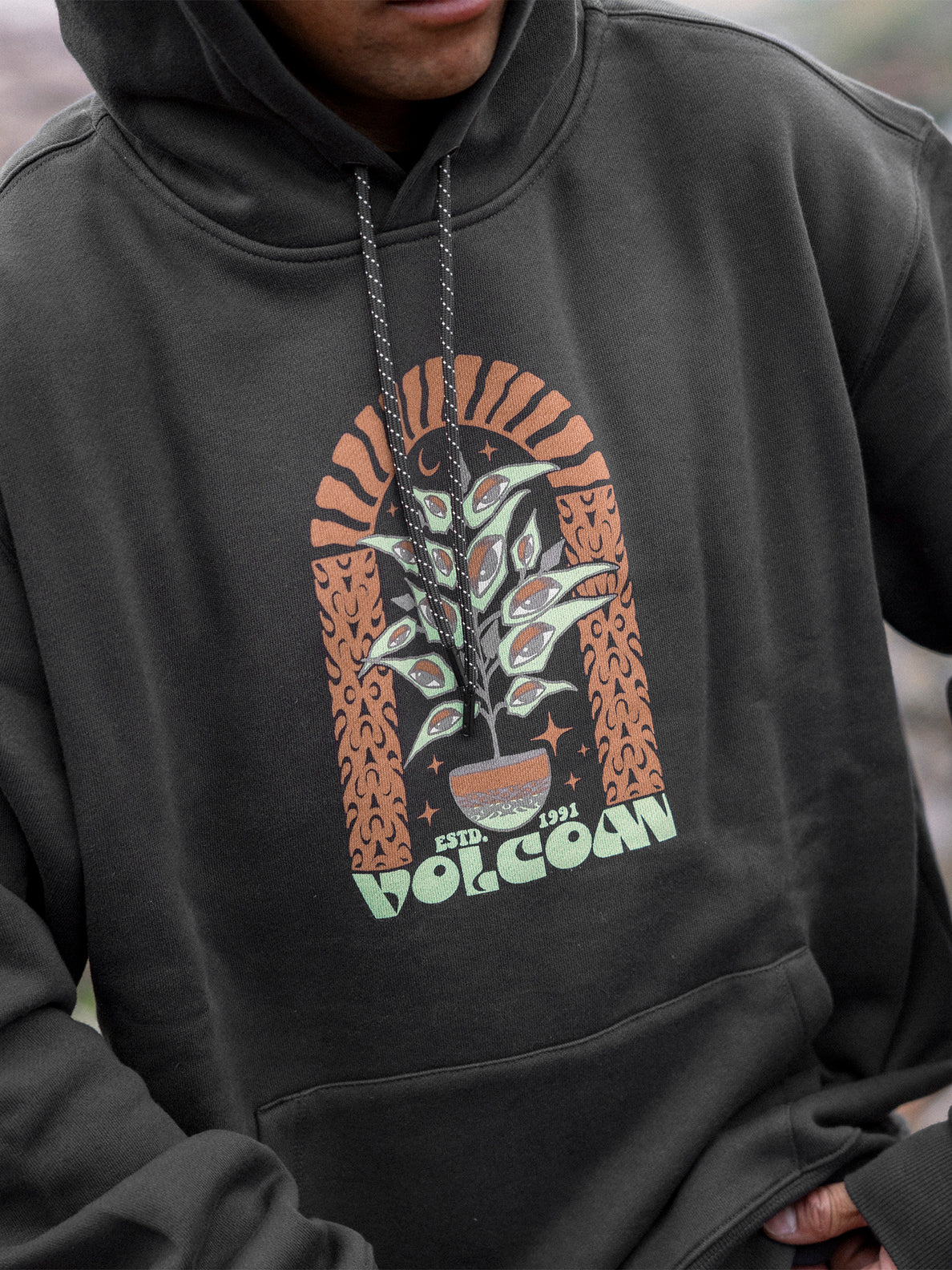 Volcom Earth Tripper Hoodie - Stealth