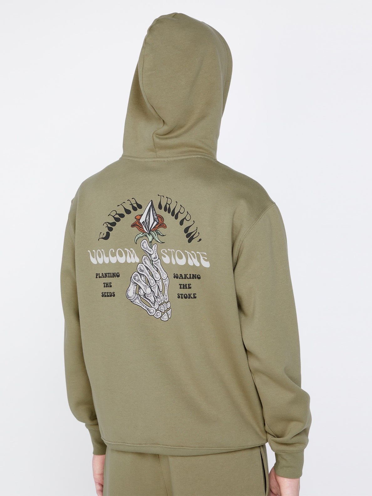 Volcom Earth Tripper Hoodie - Thyme Green