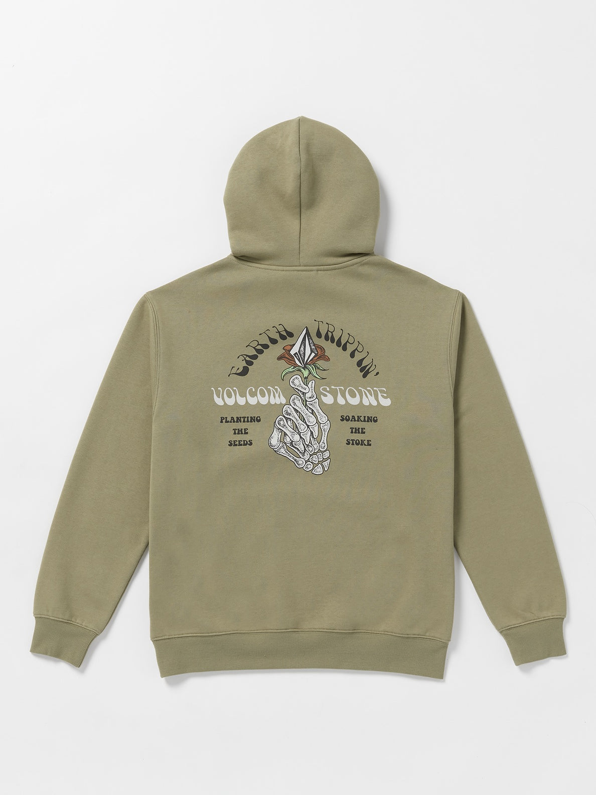 Volcom Earth Tripper Hoodie - Thyme Green