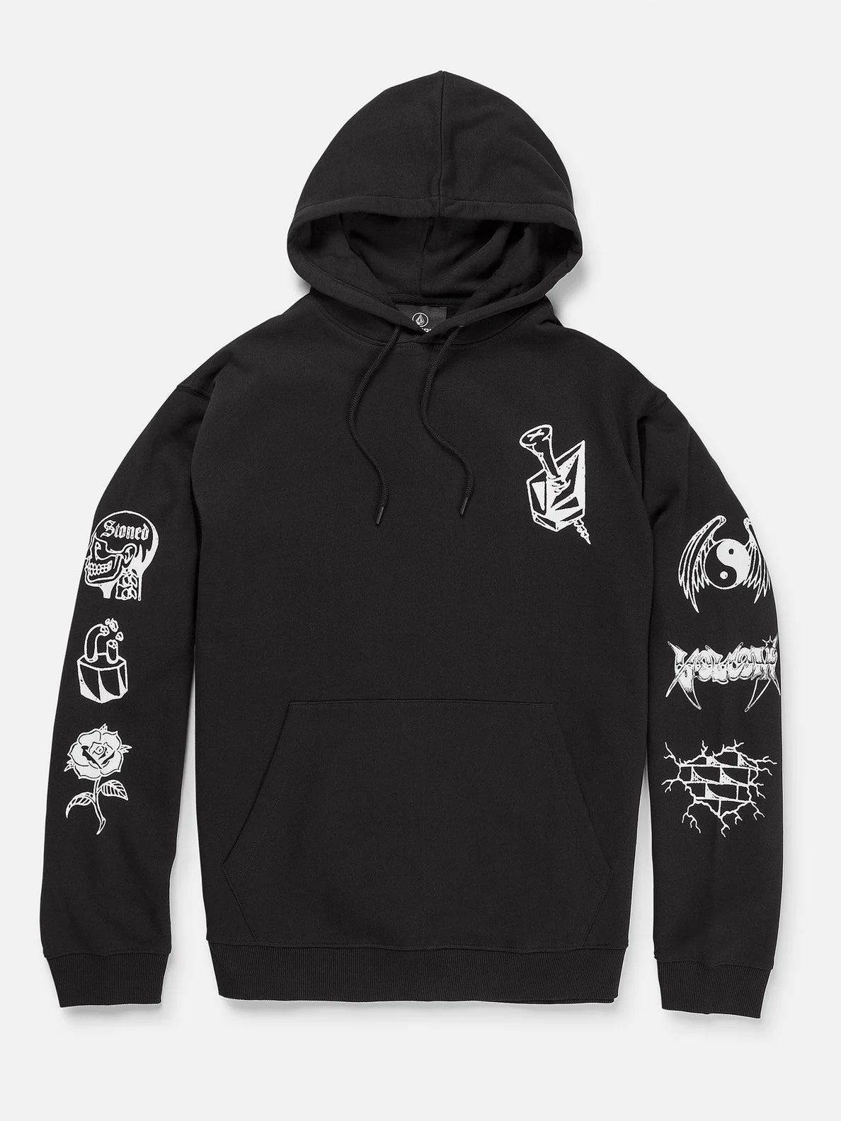 Sudadera con capucha Volcom Watanite - Black