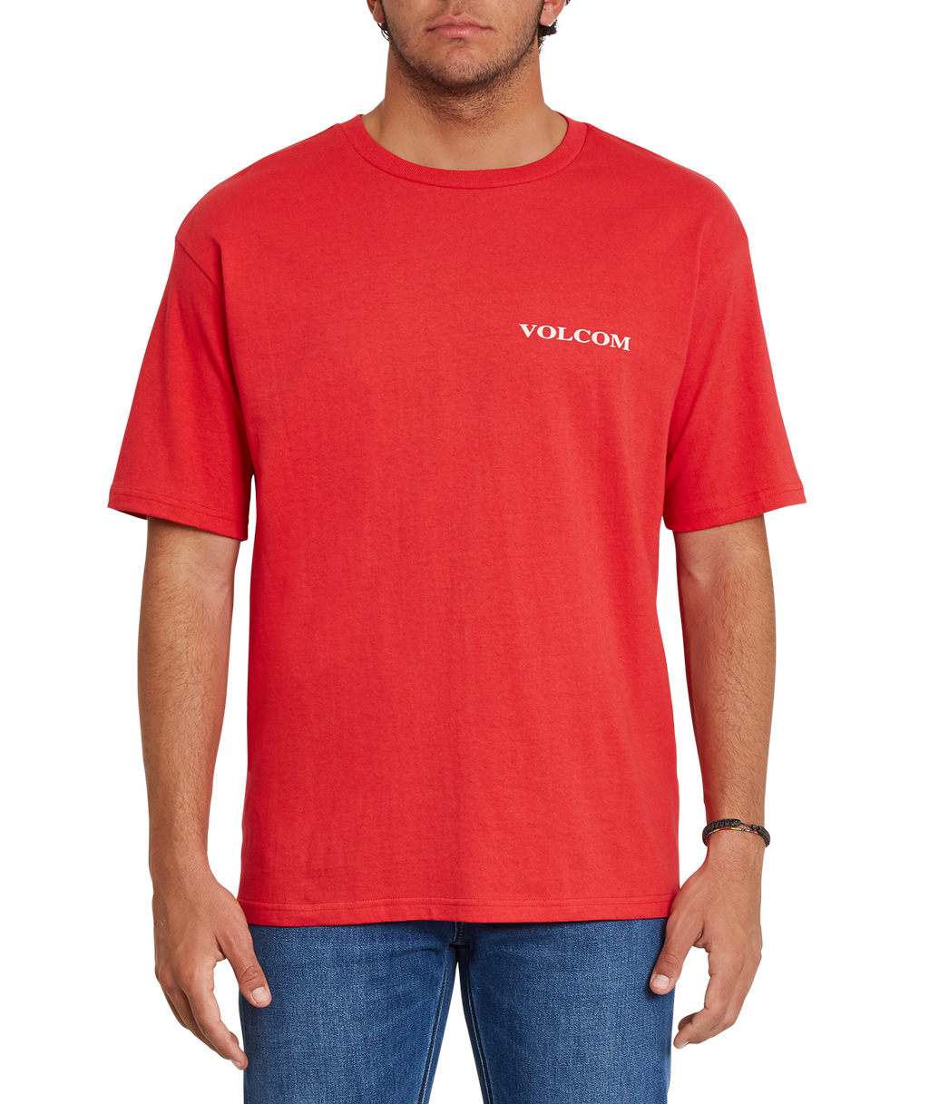 Camiseta de manga corta Volcom Volcom Stone - Carmine Red