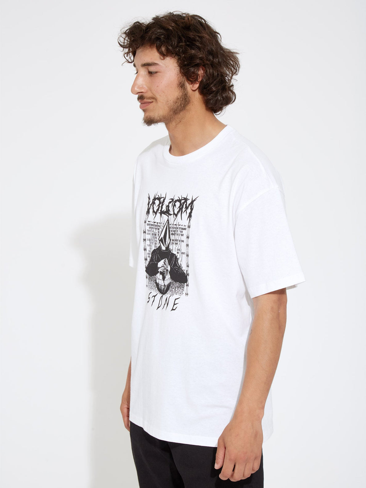 Camiseta Volcom Edener SS - White | surfdevils.com