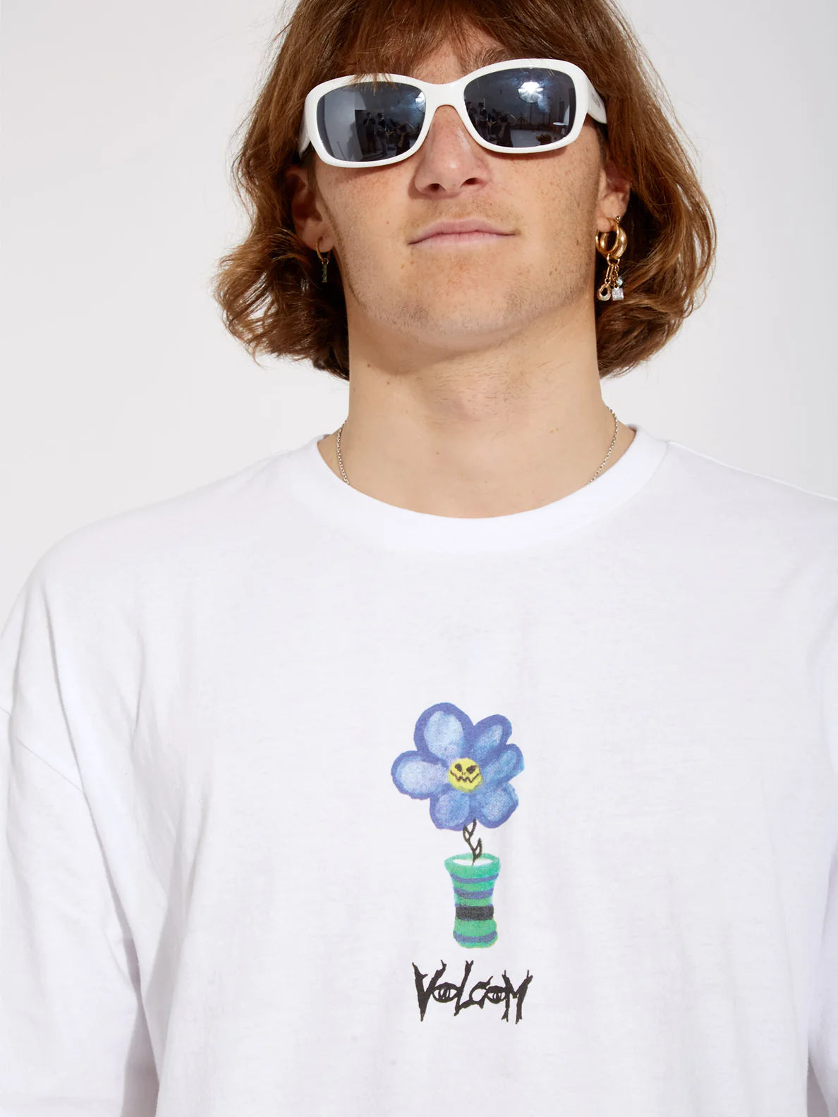 Camiseta Volcom Issamtherapy - White | Camisetas de hombre | Camisetas manga corta de hombre | Volcom Shop | surfdevils.com