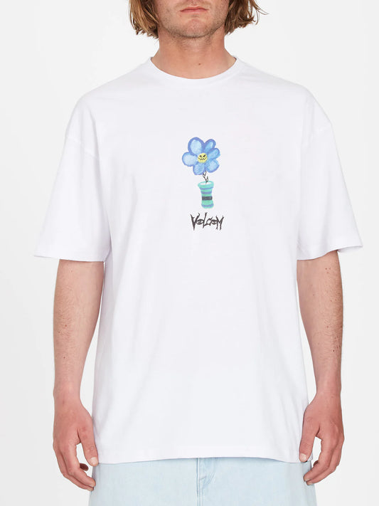 Volcom T-shirt Issamthérapie - Blanc