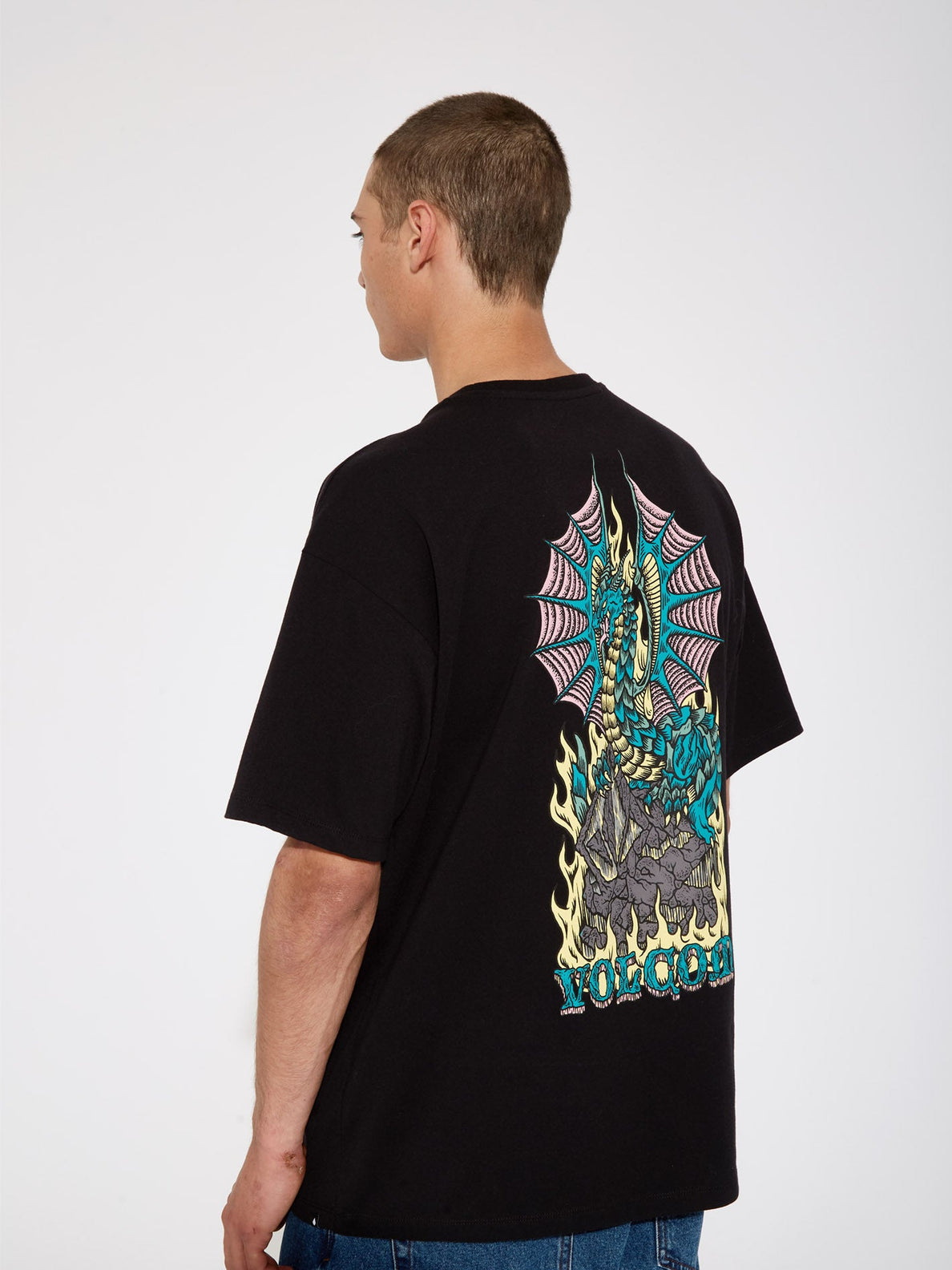 Volcom Alstone Schwarzes T-Shirt | Meistverkaufte Produkte | Neue Produkte | Neueste Produkte | surfdevils.com