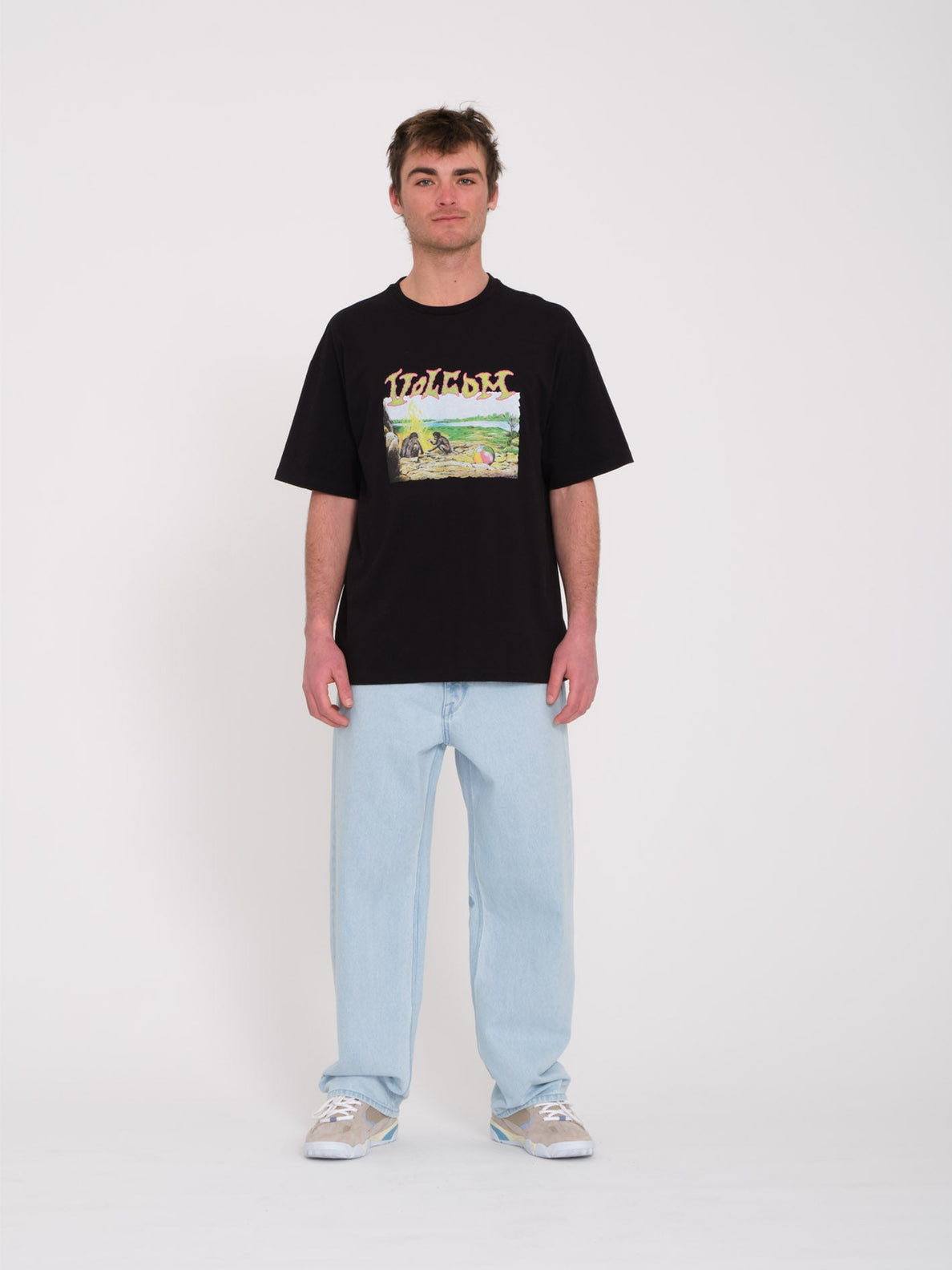 Camiseta Volcom Crossworld - Black | Camisetas de hombre | Camisetas manga corta de hombre | Volcom Shop | surfdevils.com