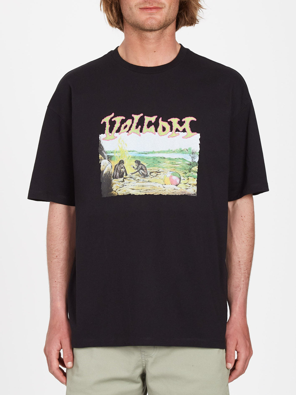 Maglietta Volcom Crossworld - Nera