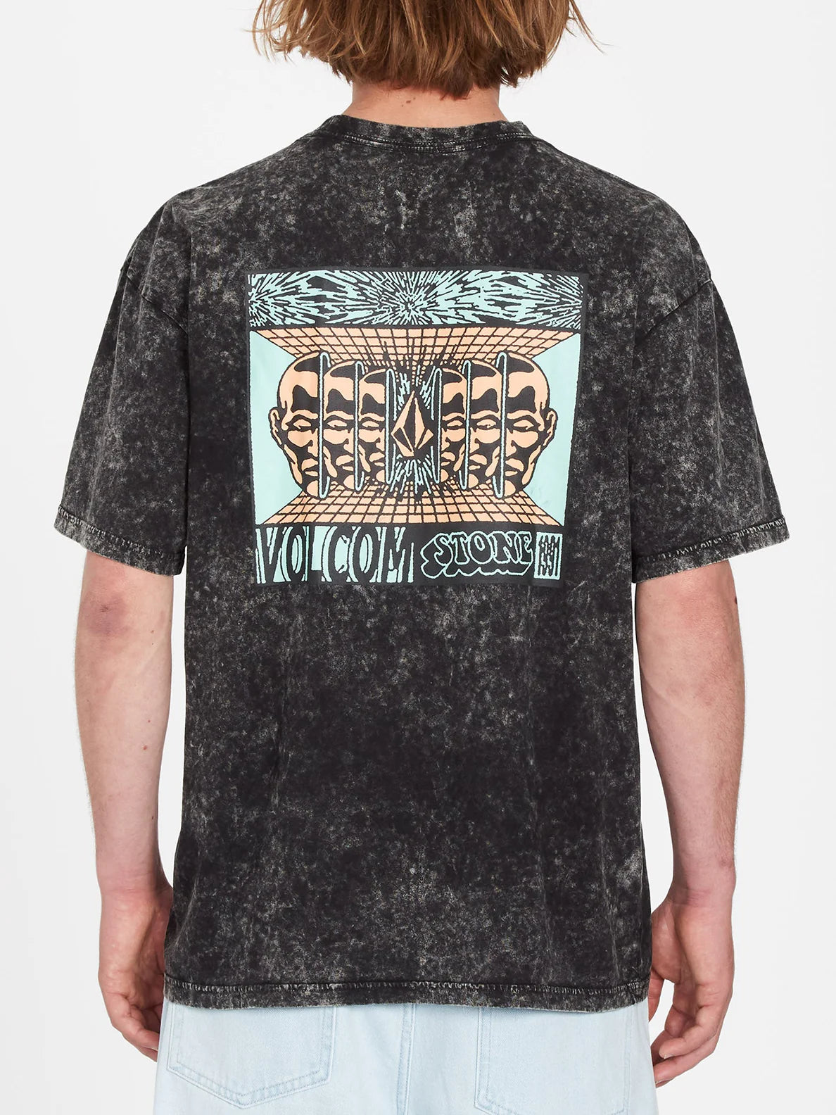 Camiseta Volcom Mind Invasion - Black | Camisetas de hombre | Camisetas manga corta de hombre | Volcom Shop | surfdevils.com