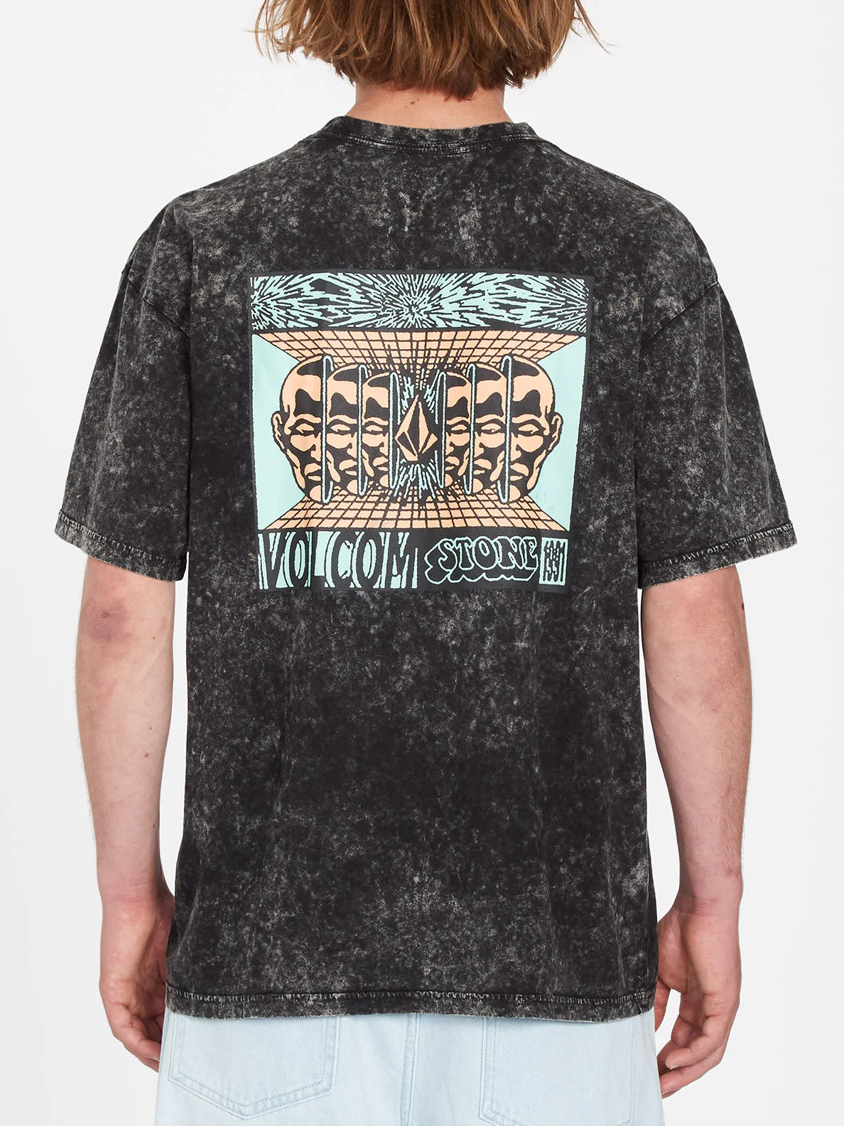 Maglietta Volcom Mind Invasion - Nera
