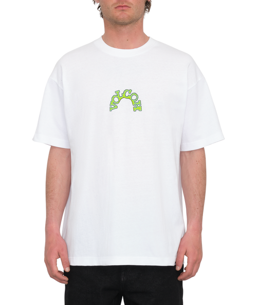 Kurzarm-T-Shirt Volcom Volmo - Weiß