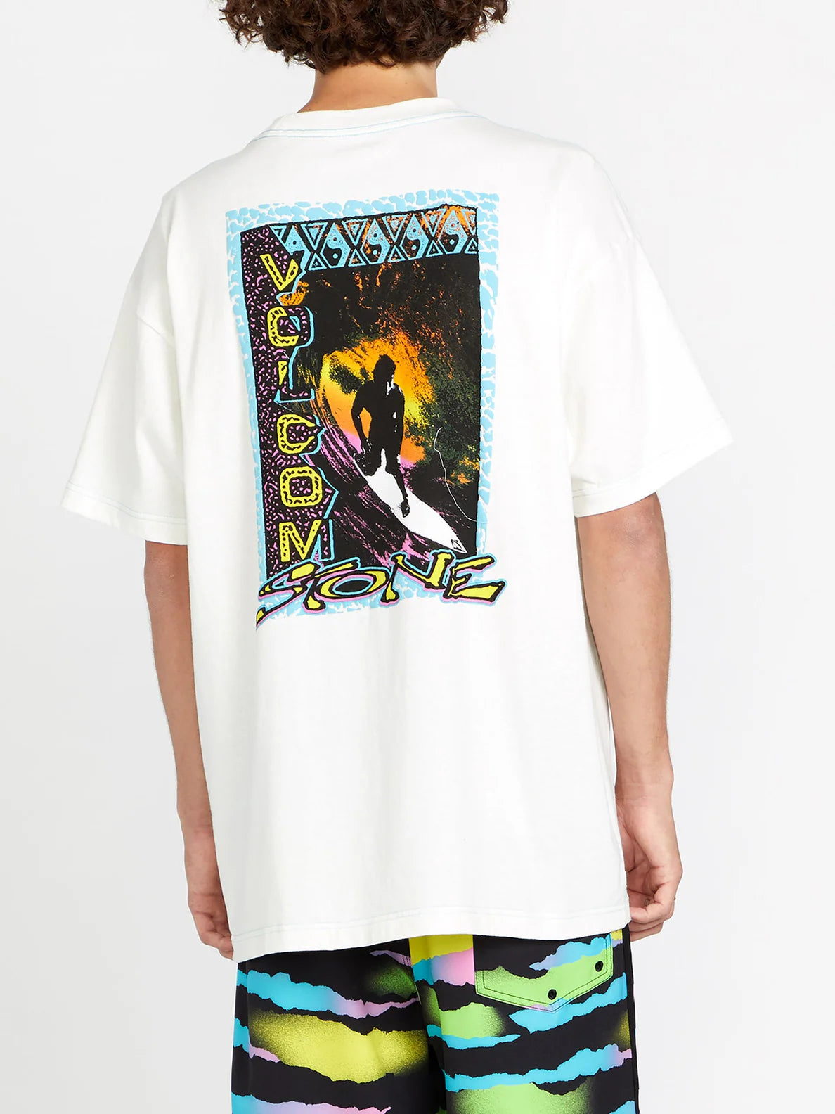 Volcom Sea Punk T-shirt - Off White | Collection_Zalando | Men's short sleeve t-shirts | Men's T-shirts | Volcom Shop | surfdevils.com