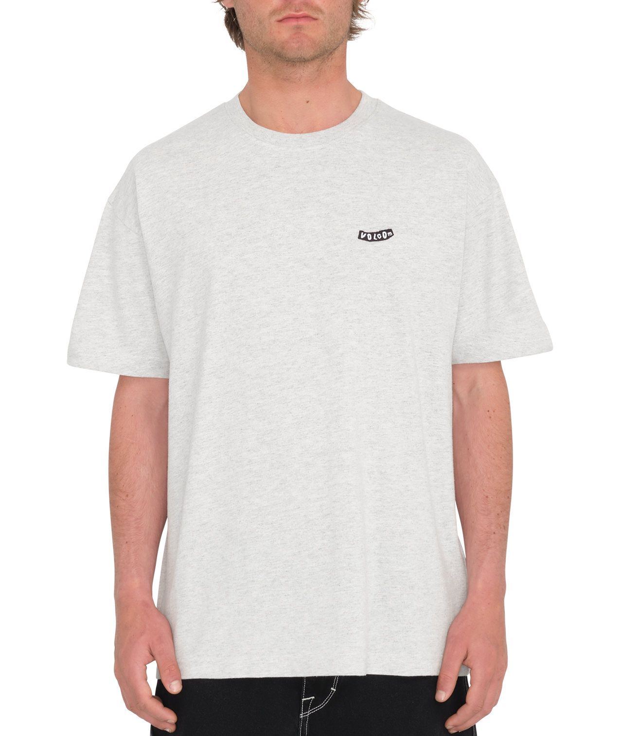 Volcom Pistol Stone Short Sleeve T-Shirt - Bone Heather