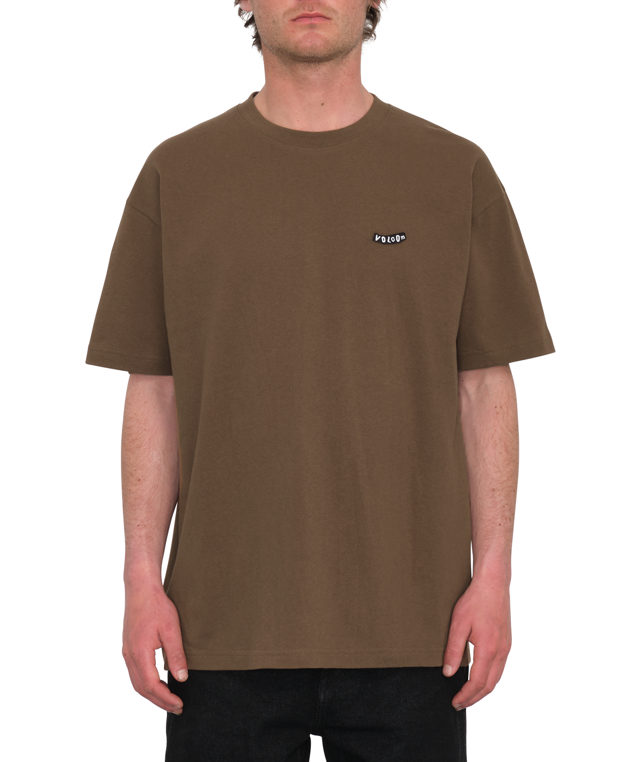 Volcom Pistol Stone Short Sleeve T-Shirt - Dark Earth