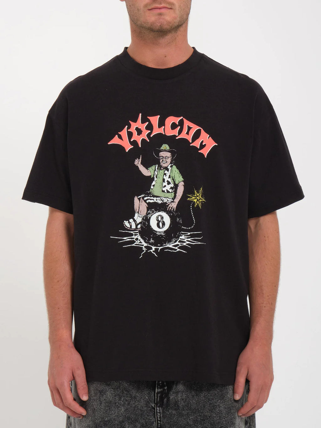 Camiseta Volcom Last Shot - Black
