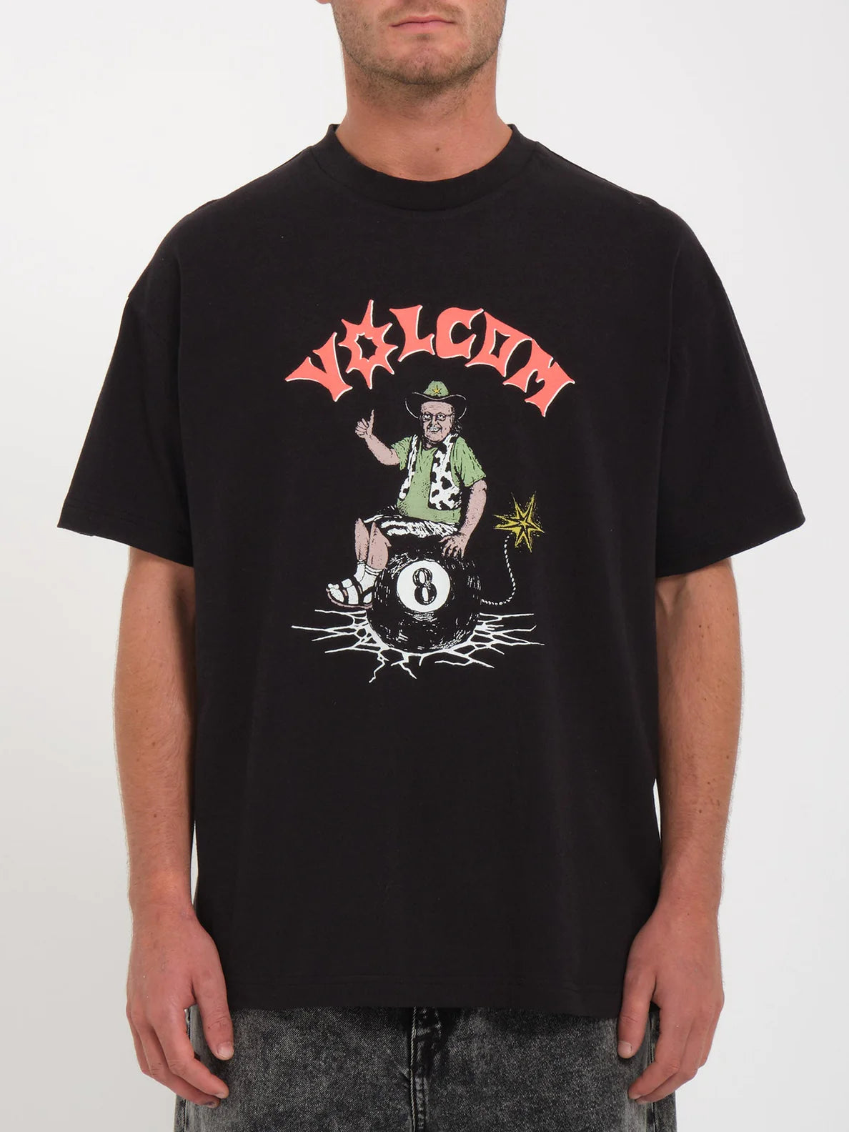 Camiseta Volcom Last Shot - Black | Camisetas de hombre | Camisetas manga corta de hombre | Volcom Shop | surfdevils.com