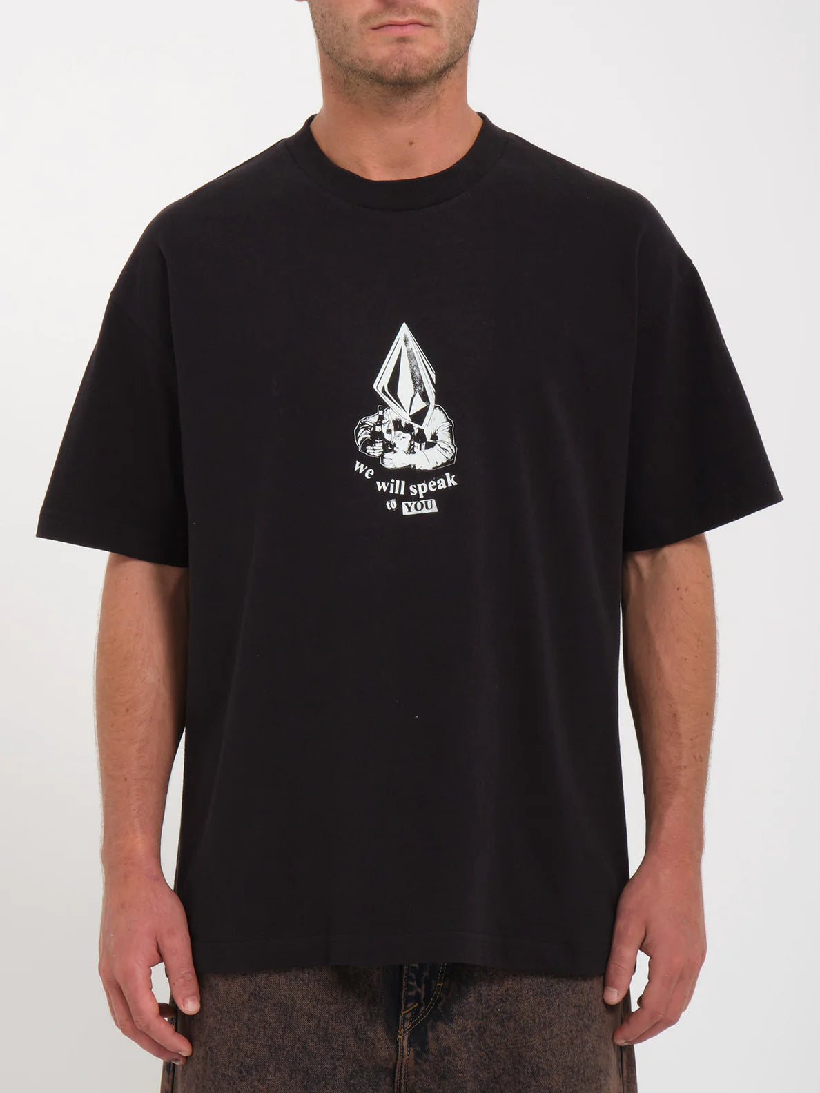 T-shirt Volcom Colle Age - Nera