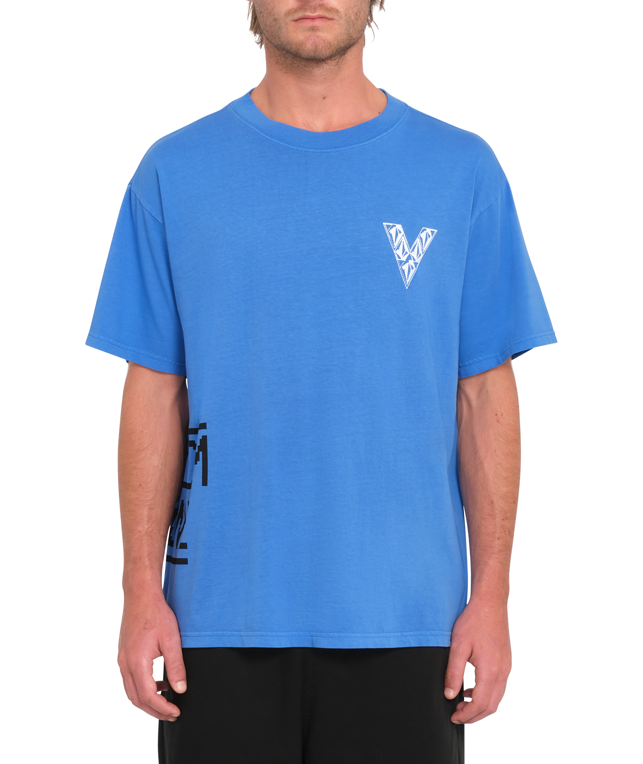 Volcom Fergadelic Short Sleeve T-Shirt - Patriot Blue