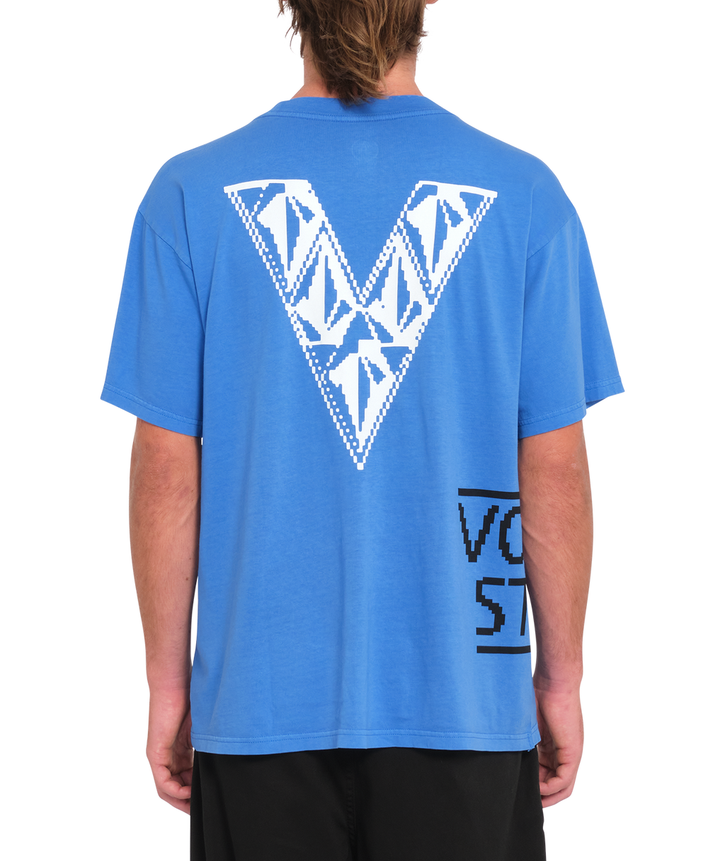 T-shirt de manga curta Volcom Fergadelic - Azul Patriota