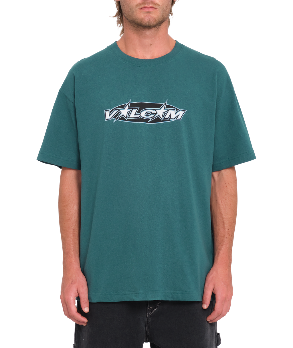 Volcom Ovstone Short Sleeve T-Shirt - Evergreen