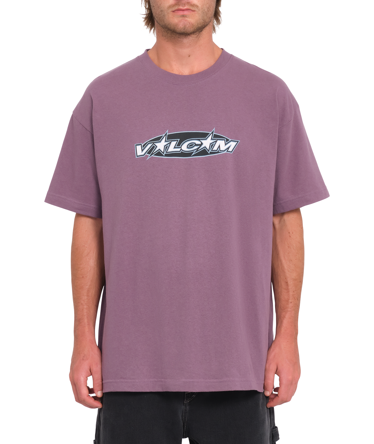 Kurzarm-T-Shirt Volcom Ovstone - Vintage Violett
