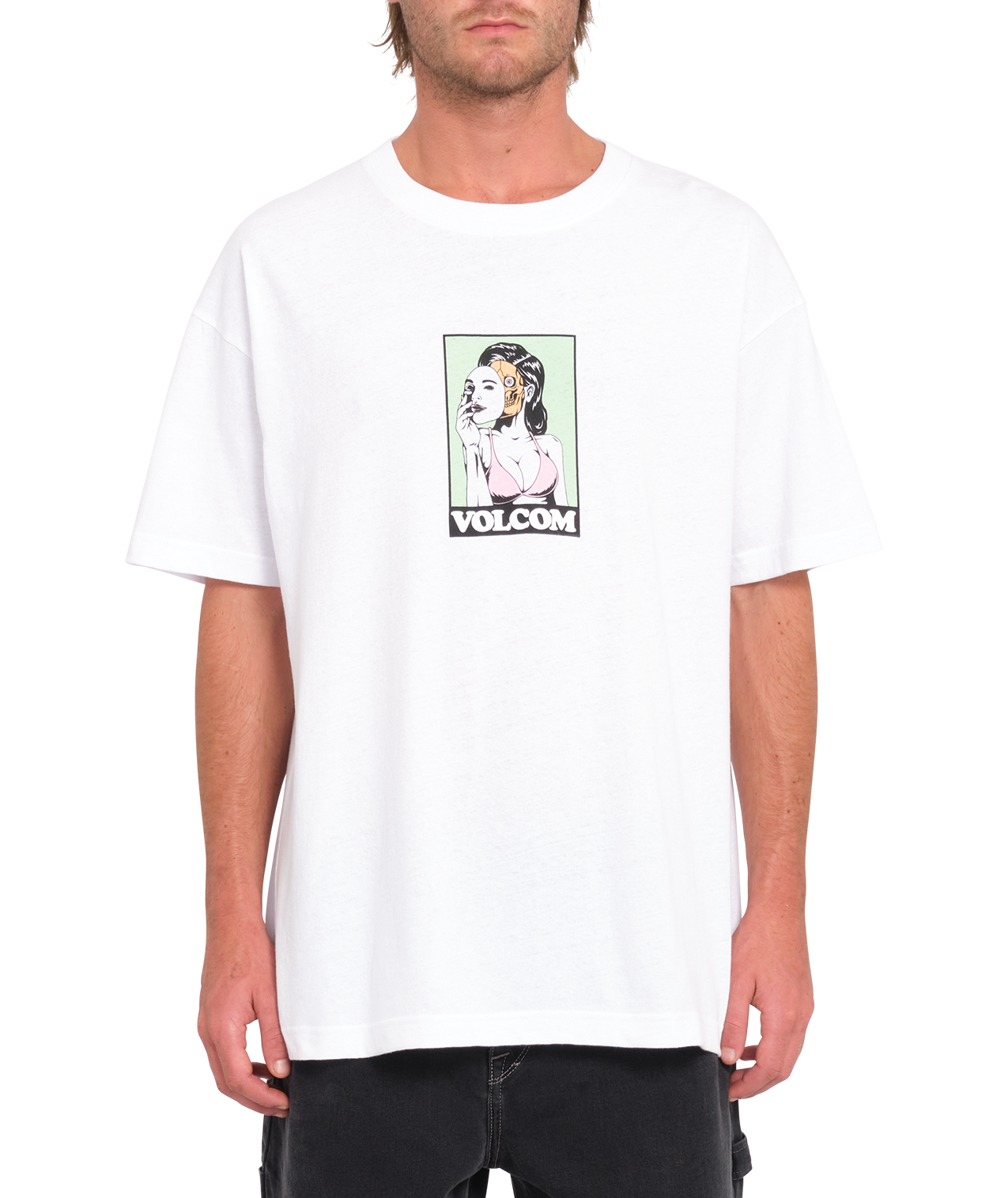 Volcom Underfaced Short Sleeve T-Shirt - White