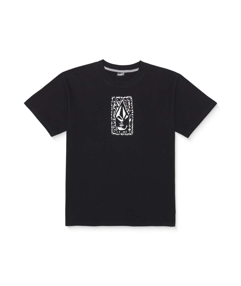T-shirt de manga curta Volcom Dental - Preto