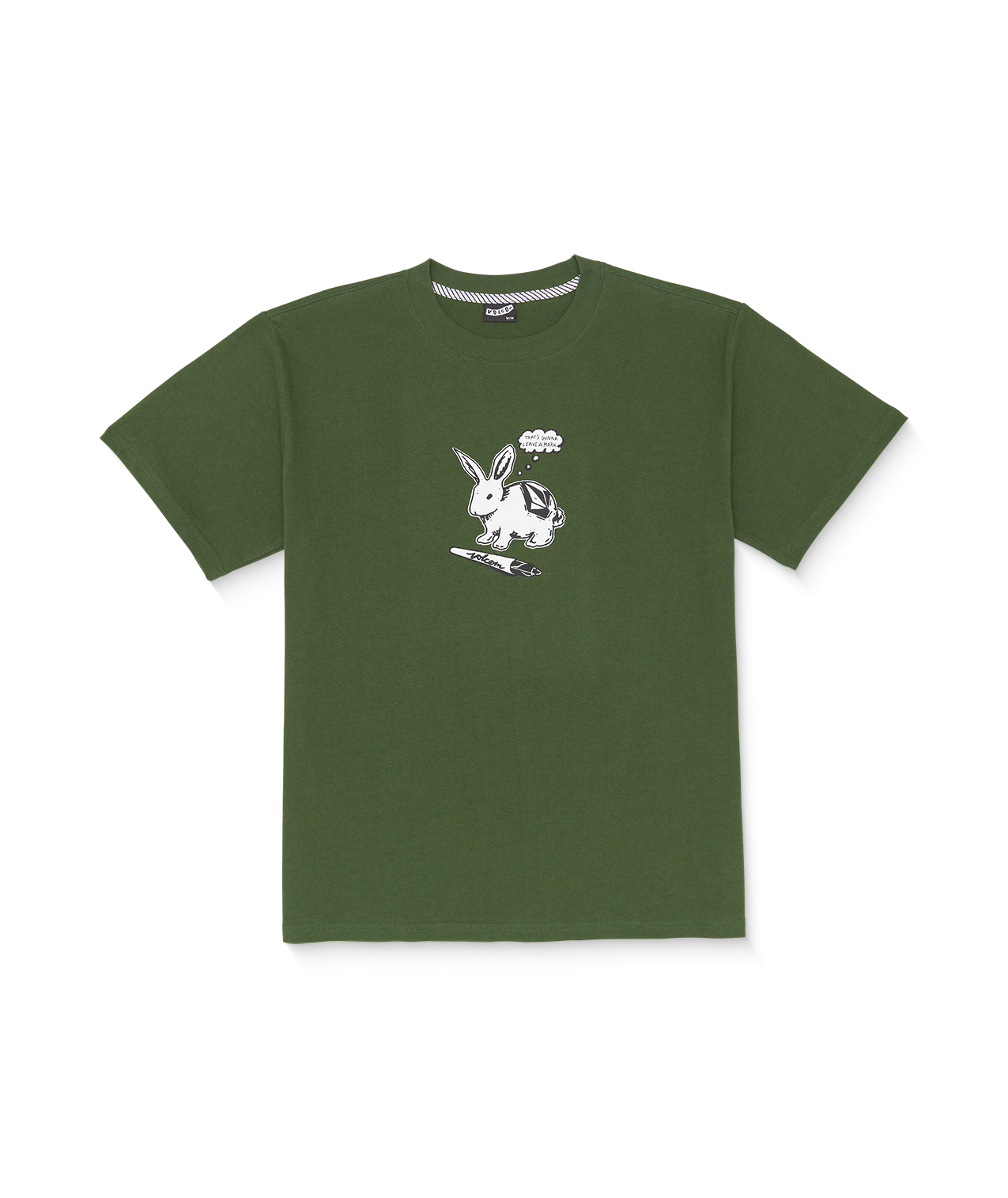 Volcom Dental Short Sleeve T-Shirt - Dark Pine