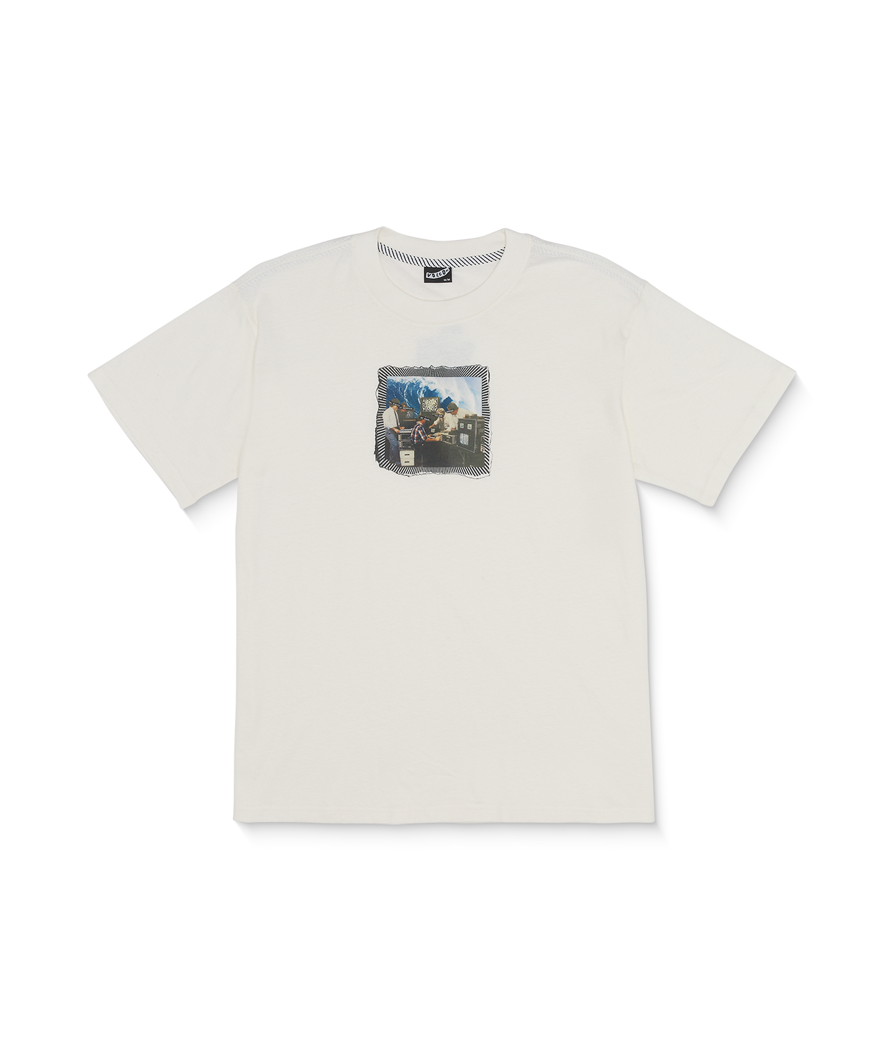 Volcom Machines Short Sleeve T-Shirt - Off White