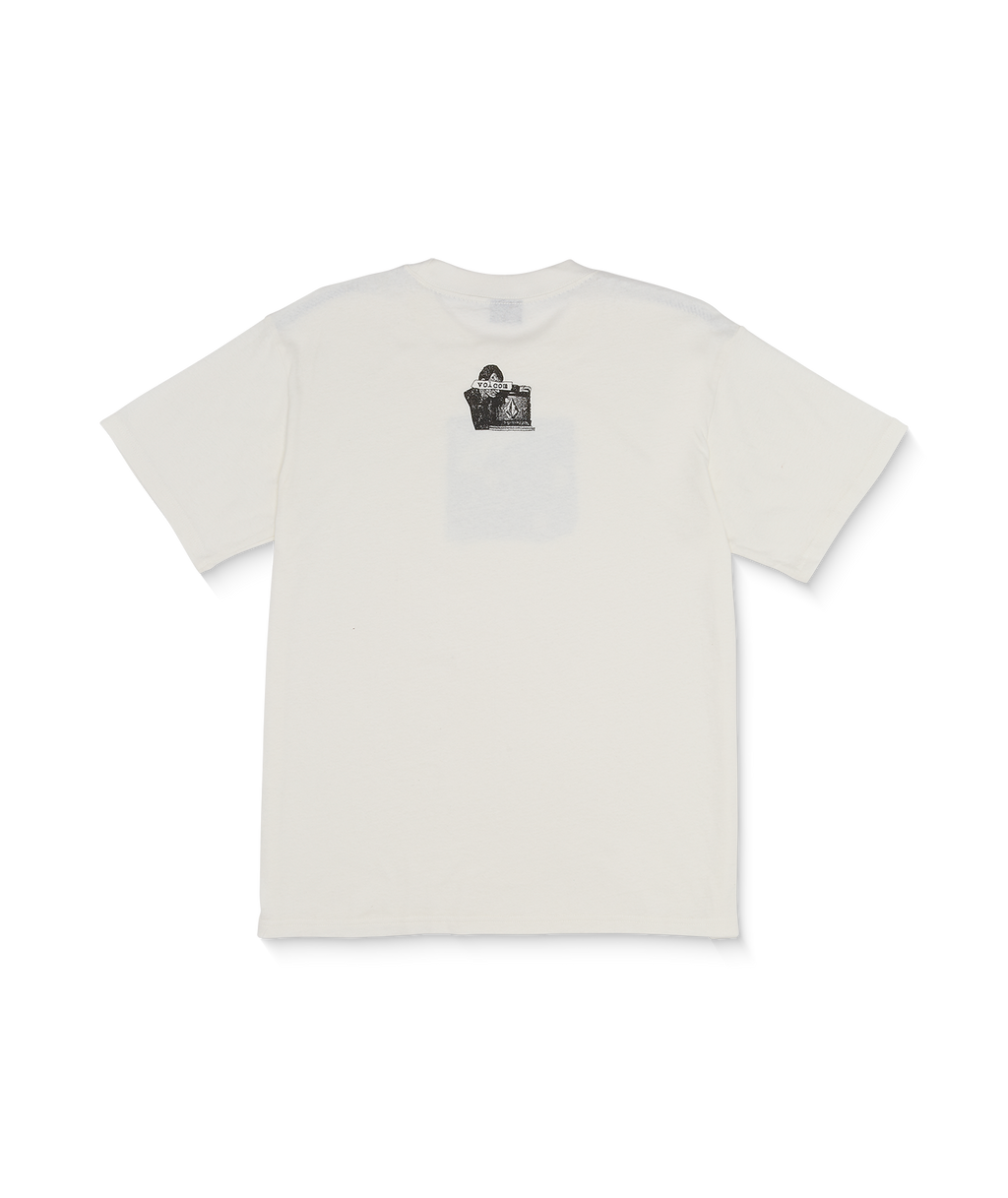 Camiseta de manga corta Volcom Machines - Off White