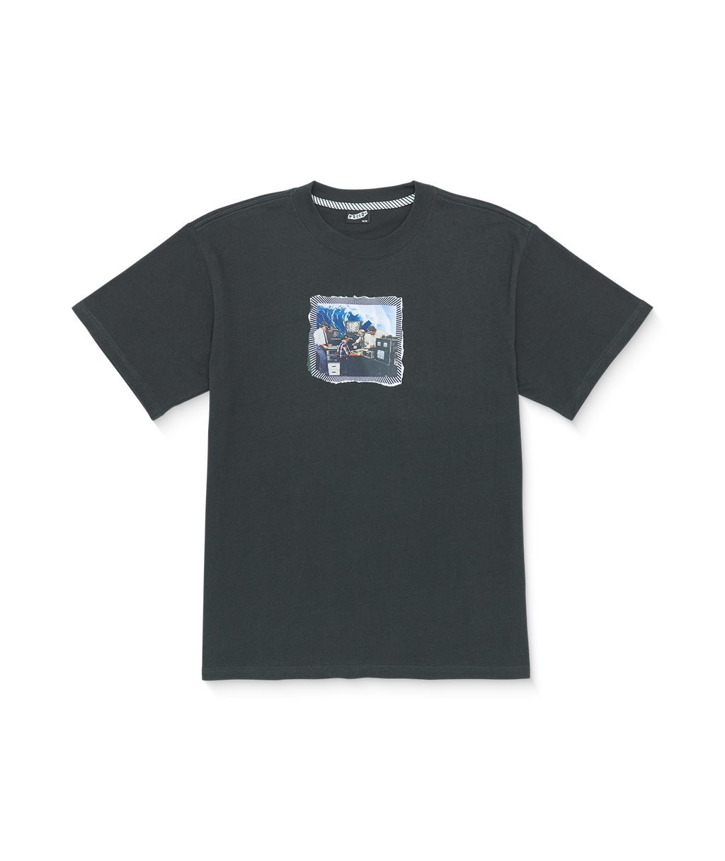 T-shirt de manga curta Volcom Machines - Stealth