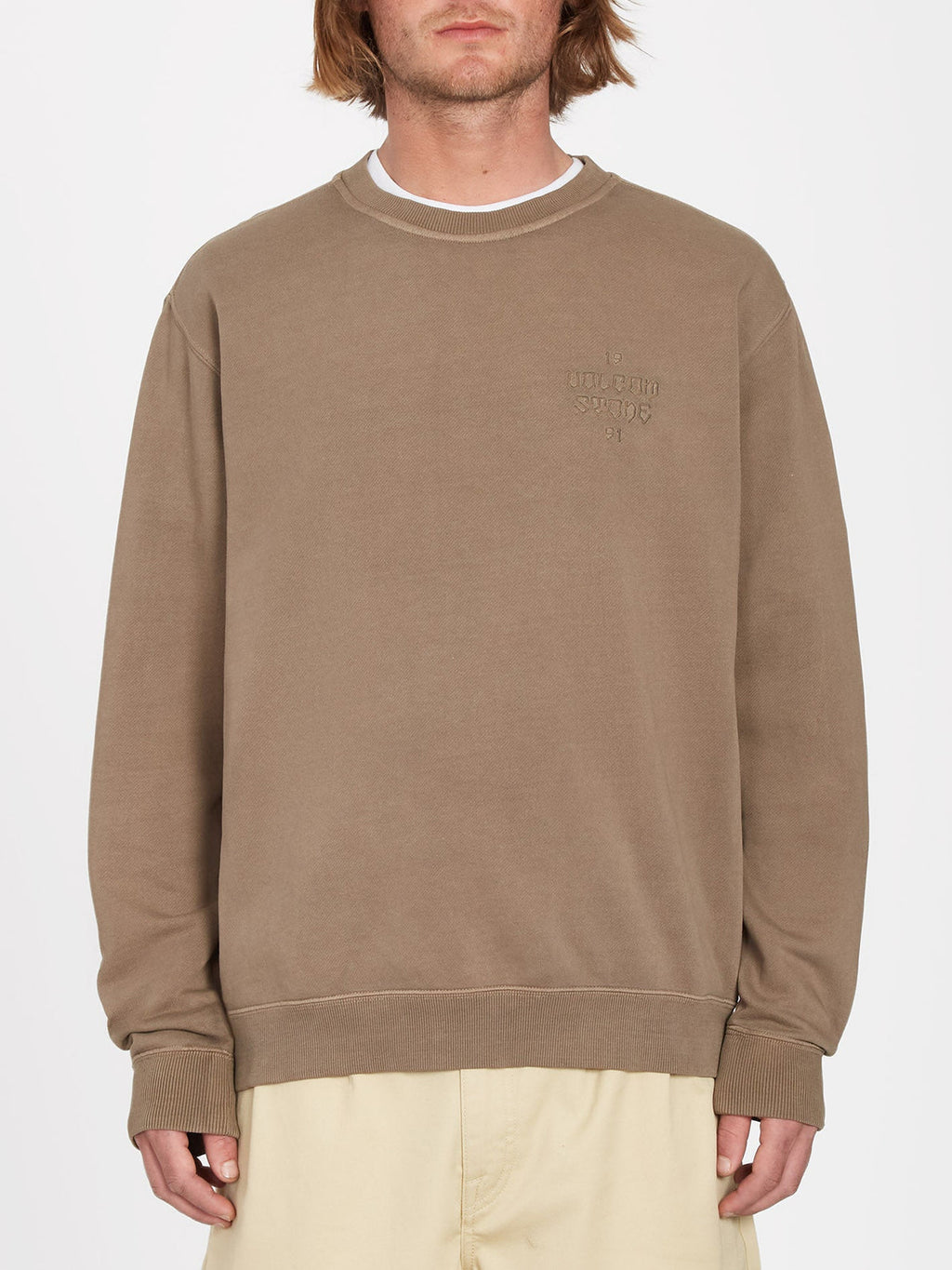 Volcom Compstone Crew Mud Sweatshirt
